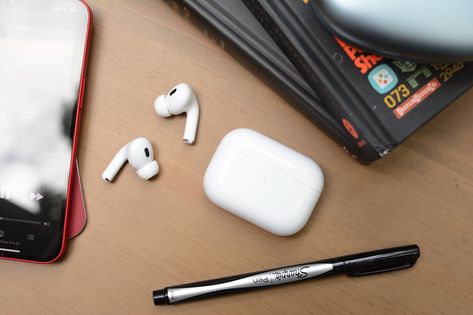 2x More Active Noise Cancelling, perfect for those noisy libraries on campus where you need some peace and quiet to study. Airpods Noise Cancelling, Apple Launch, Noise Cancelling Earbuds, Apple Airpods Pro, Airpod Pro, Apple New, Active Noise Cancellation, New Ipad, Apple Airpods