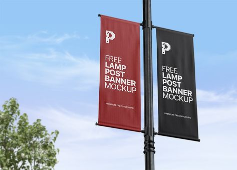 The post Free Lamp Post / Pole Banner Mockup PSD appeared first on PsFiles. Showcase your outdoor advertising banner design with this photorealistic mockup of a Streetlamp post or verticle pole banner. Ads your newly opened store, launching products, or any marketing campaign. Easy to edit this free lamp post banner mockup. Download it, enjoy! File Info: Dimensions: 3500×2500 – 300dpi Available Format: Fully Layered 3 PSD files Category: […] The post Free Lamp Post / Pole Banner Lamp Post Banner, Outdoor Advertising Design, Outdoor Advertising Billboard, Pole Banners, Banner Mockup, Advertising Banner, Billboard Mockup, Best Banner, Free Mockup Templates