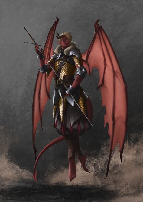 Winged Tiefling, Dnd Character Ideas, Character Ideas, Samurai Gear, Dungeons And Dragons, Google Images, Media, Art