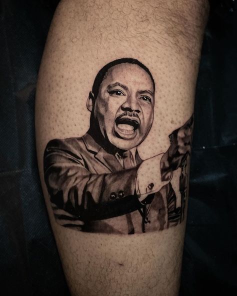 Martin Luther King Tattoo, Philly Tattoo, Happy Mlk Day, King Tattoo, Mlk Day, King Tattoos, Dr Martin Luther King Jr, Mlk Jr, Dr Martin Luther King