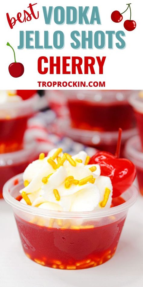 Red Jello Shots, Cherry Jello Shots, Making Jello Shots, Best Jello Shots, Jello Shots Vodka, Christmas Jello Shots, Whipped Vodka, Whipped Cream Vodka, Cherry Vodka