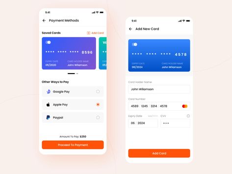 Card Payment by Anuj Agrawal on Dribbble Payment Method Ui Design, App Redesign, Card Ui, Finance App, Card Payment, Web Ui Design, Mobile Web, Financial Management, Mobile Ui