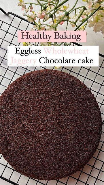 Eggless Tea Cake Recipe, Protein Powder Cake Recipe, Protein Powder Cake, Jaggery Cake, Jaggery Powder, Recipe Developer, Eggless Chocolate Cake, Tea Cakes Recipes, Tea Cake