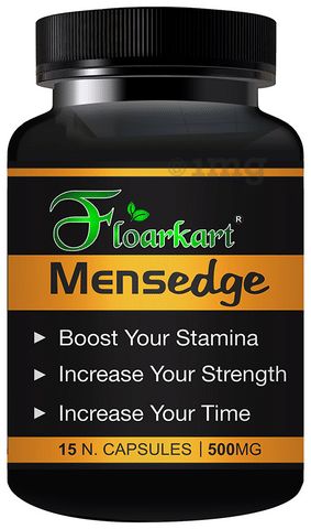 Floarkart Mensedge Capsule 15 caps Safed Musli, Improve Stamina, Clean Arteries, Good Vitamins For Women, Erectile Dysfunction Remedies, Supplements Packaging, Increase Testosterone Levels, Training Workouts, Increase Testosterone