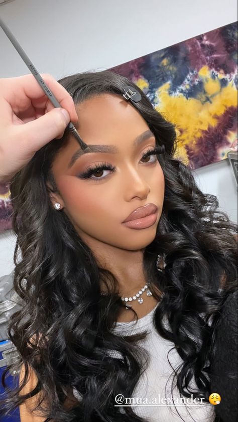 Sweet 16 Makeup, Light Skin Makeup, Birthday Makeup Looks, Natural Prom Makeup, Natural Glam Makeup, Light Makeup Looks, Soft Makeup Looks, Brown Skin Makeup, Soft Glam Makeup