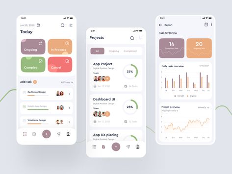 Task Management Application by Nasir Uddin on Dribbble App Wireframe, Task Management App, To Do App, Dashboard App, Dashboard Mobile, Ui Ux 디자인, App Design Layout, App Ideas, Android Design