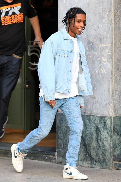 The Evolution of A$AP Rocky's Pro-Level Fashion Game Rocky Asap, Asap Rocky Outfits, Asap Rocky Fashion, Streetwear Fashion Menswear, Looks Hip Hop, Streetwear Mode, Asap Rocky, Mens Fashion Streetwear, Streetwear Men Outfits