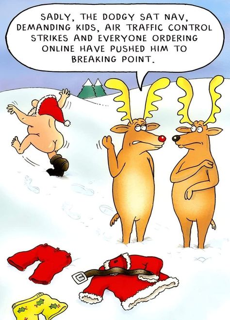 Cartoon Christmas Cards, Humorous Christmas Cards, Rude Christmas Cards, Funny Christmas Cartoons, Funny Christmas Jokes, Funny Xmas Cards, Christmas Funnies, Anti Christmas, Holiday Jokes