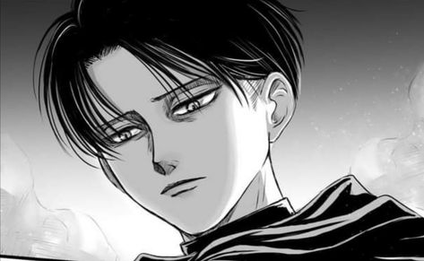 Levi Manga Pfp, Levi Ackerman Manga, Levi Manga, Levi Ackermann, Aot Characters, Body Drawing Tutorial, Captain Levi, Attack On Titan Levi, Anime Monochrome