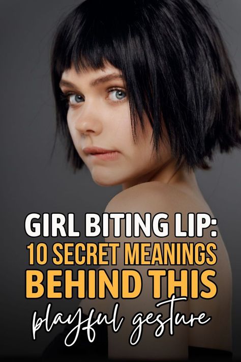 How do you really know if she’s DEEPLY attracted to you? Well, a girl biting lip is just one of the many signs of attraction. Bite Lip, Biting Lip, Signs Of Attraction, Body Language Signs, Attracted To Someone, Famous Movie Scenes, Crazy About You, Famous Movies, Love Tips