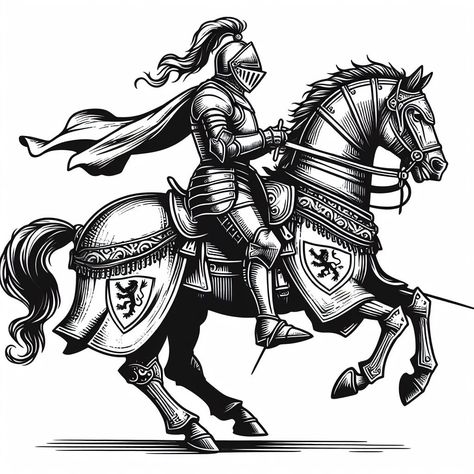 Knight Horse Tattoo, Suit Of Armor Tattoo, Welsh Knight, Sun Armor, Traditonal Tattoo, Armor Of God Tattoo, Armor Hand, Traditional Tattoo Flash Sheets, Knight Drawing