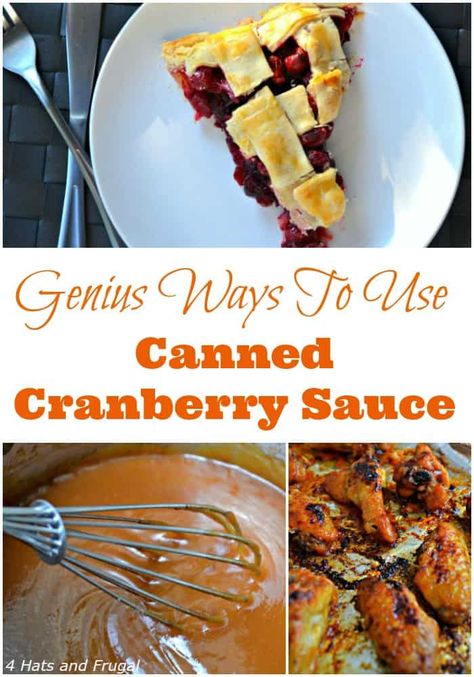 Need to use canned cranberry sauce that's taking over your cupboard? Here are some genius ways to use canned cranberry sauce, that your family is going to LOVE. Leftover Canned Cranberry Sauce Recipes, What To Do With Canned Cranberry Sauce, Jellied Cranberry Sauce Uses, Canned Cranberries Recipes, Canned Cranberry Sauce Ideas, Recipes With Canned Cranberry Sauce, Recipes Using Canned Jellied Cranberry Sauce, Recipes Using Canned Cranberry Sauce, Recipes Using Cranberry Sauce