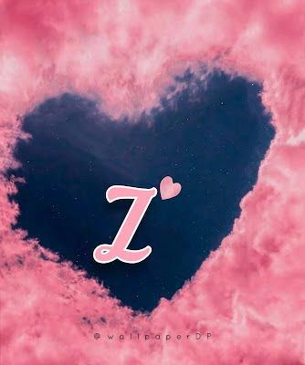 Lovely Pink Heart clouds a to z Letters DP for WhatsApp | Wallpaper DP Dp For Whatsapp, Whatsapp Wallpaper, Letter J, A To Z, Pink Heart, Pink