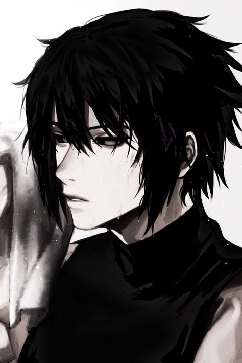 Cute Male Oc Art, Pfp Guy, Oc Art Male, Emo Boy Drawing, Emo Boy Art, Male Pfp, Anime Sasuke, Sasuke Uchiha Sharingan, Sasuke Uchiha Shippuden