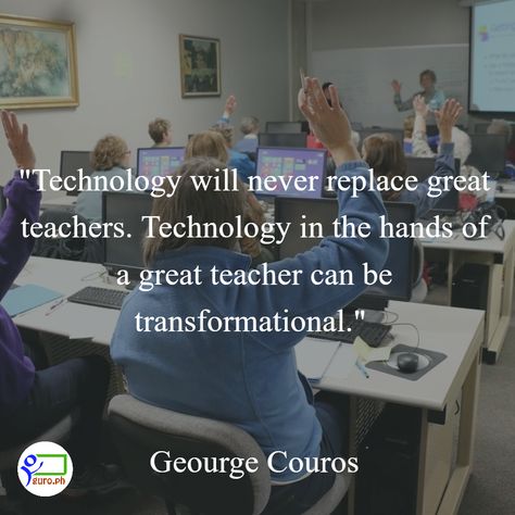 “Any teacher that can be replaced by a computer, deserves to be.” - Dr. David Thornburg Computer Quotes, Computer Quote, Computer Teacher, Educational Quotes, Learning Quotes, Learning Spaces, Electronics Projects, Education Quotes, Computer