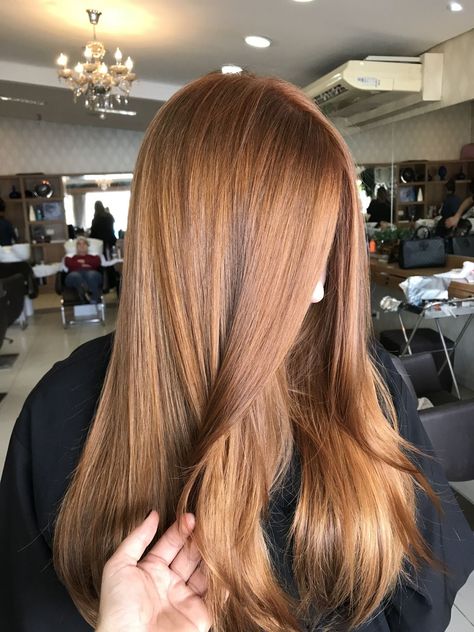 #Hair #strawberry #honey #peach #brunette #ginger #redhead #glam #waves #trend #trendy #blonde #blondehairstyles #blondehair #hairspo #hairinspo #softhair #haircut #haircare #haircareroutine #skincare #caramel #fashion #aesthetic #inspo #instagram #tiktok #itgirl #glowup #healthy #balayage #colorwow #kyliejenner #summer #skincareroutine #outfit #lifestyle #haircolor #hairgoals #hairideas #gold #jewellery #necklace #goldneckl #capelo #capelli Golden Brown Hair Color Honey, Medium Golden Copper Hair, Medium Golden Copper, Medium Golden Brown Hair, Blonde Copper, Peach Honey, Light Auburn Hair, Copper Blonde Hair, Golden Brown Hair