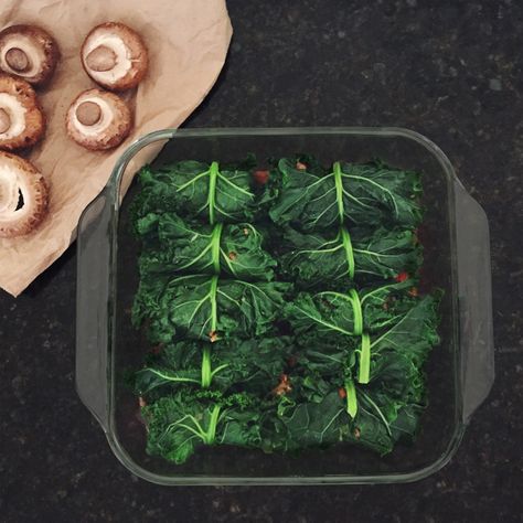 Kale Rolls | We stuffed kale with lentils and mushrooms and it turned out delicious! Check out the recipe. Stuffed Kale Leaves, No Meat, Kale Leaves, Find A Way, Leafy Greens, Food Waste, Lentils, Kale, The Recipe