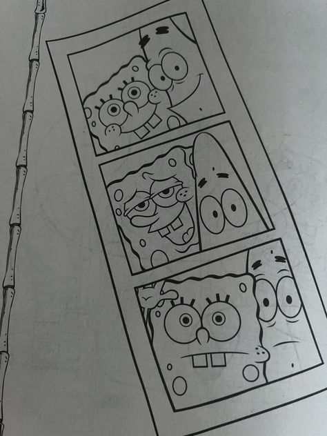 Cute Drawings Asthetic Easy, Aesthetic Posters To Draw, Easy Drawing Spongebob, Cartoon Doodles Disney Characters, Inspi Dessin Aesthetic, Sketch Book Ideas Aesthetic Cartoon, Fun Drawings Creative, Nice Drawing Ideas, Simple Art Drawings Doodles