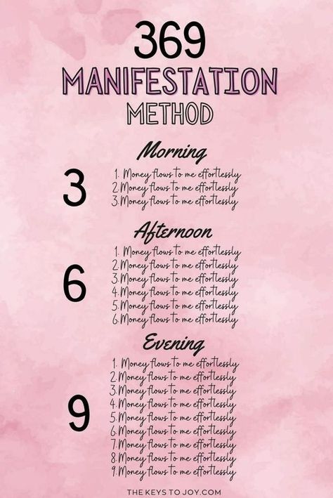 Money Affirmations Love Method, 369 Meaning, 777 Method, Manifestation 369, The 369 Method, Personal Rituals, 369 Manifestation Method, Manifesting Money Affirmations, 369 Method