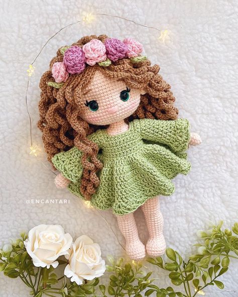 Yarn Diy Projects, Crochet Doll Tutorial, Crochet Fairy, Crochet Dolls Free Patterns, Crochet Baby Toys, Kawaii Crochet, Haken Baby, Fun Crochet Projects, Diy Crochet Projects