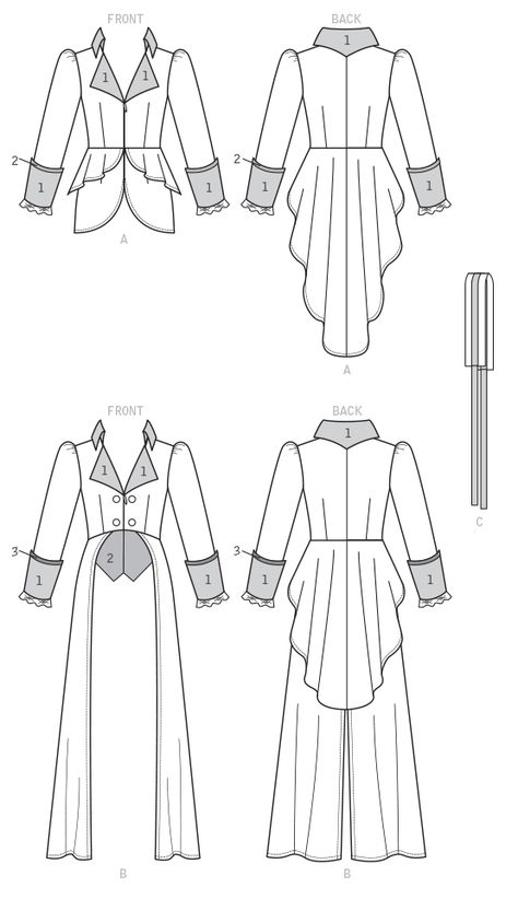 M7641 Coat Pattern Sewing, Costume Sewing Patterns, Trendy Sewing, Cosplay Diy, Blouse Pattern Sewing, Mccalls Sewing Patterns, Coat Patterns, Mccalls Patterns, Dress Sewing Patterns