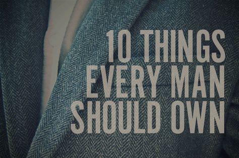 10 Things Every Man Should Own [Fall Edition] Gentleman Guide, Diy Crafts For Men, Crafts For Men, Every Man Should Own, Gentleman's Club, Manly Things, Shoe Shine Kit, Diy Projects For Men, Gentlemans Guide