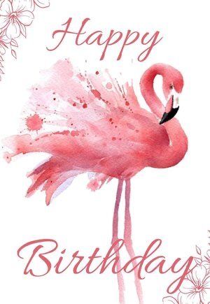 Flamingo Birthday Wishes, Flamingo Happy Birthday, Flamingo Birthday, Happy Bday, Happy Birthday Sister, Pink Wallpaper, Birthday Wishes, Dolphins, Flamingo