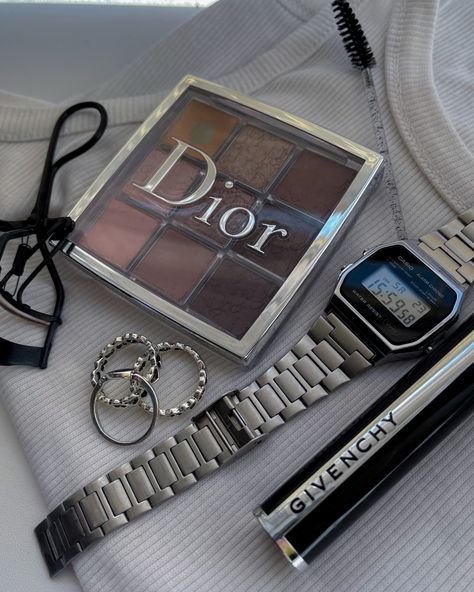 Casio Aesthetic, Casio Watch Aesthetic, Givenchy Cosmetics, Casio Illuminator, Aesthetic Cosmetics, Belly Dancing Workout, Dior Girl, Outfit References, Scorpio Moon