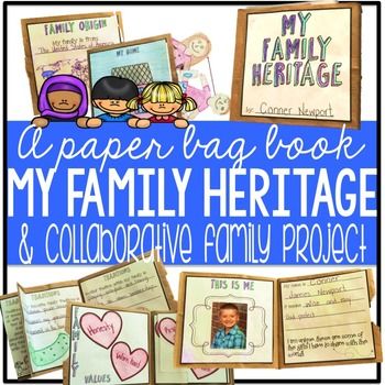 Family Heritage Project For Kids, Family Heritage Project, Preschool Families Activities, School Readiness Program, Literacy Week, Family Night Activities, Family Activities Preschool, Family Tree Craft, Preschool Family