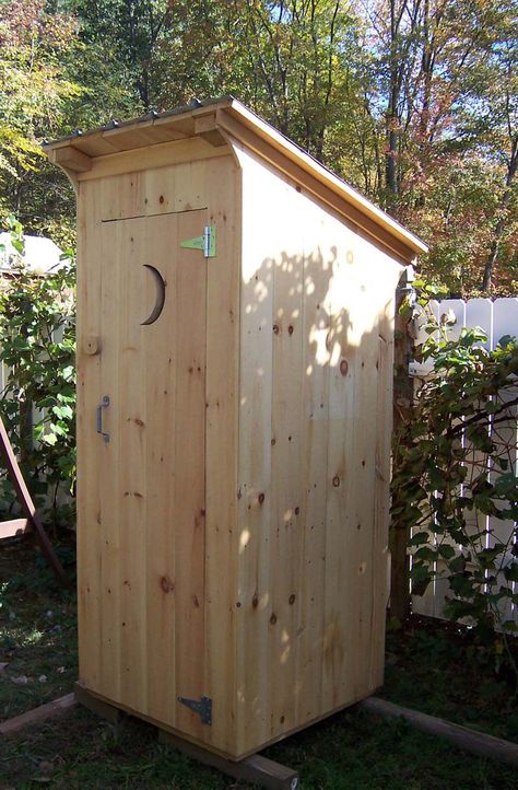 Outhouse With Shower Ideas, Outhouses Ideas, Outhouse Pictures, How To Build An Outhouse, Outhouse Bathroom Ideas, Diy Outhouse, Outhouses Pictures, Outhouse Design, Outhouse Shed