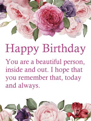 Delightful Flower Happy Birthday Card | Birthday & Greeting Cards by Davia Birthday Wishes Greeting Cards, Beautiful Birthday Wishes, Birthday Card Messages, Birthday Wishes Flowers, Birthday Wishes Greetings, Happy Birthday Wishes Photos, Birthday Greetings Friend, Happy Birthday Wishes Cake, Happy Birthday Beautiful