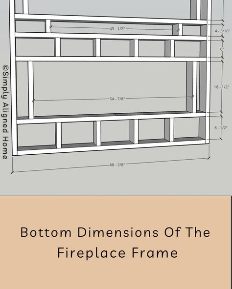 Dreaming of a warm and inviting home? Uncover the secrets to a successful DIY Electric Fireplace Built-In with our go-to guide. Fireplace Tv Wall Dimensions, Diy Fireplace Built Ins How To Build, Installing A Fireplace Diy, Shiplap Fireplace Access Panel, Built In Electric Fireplace Diy, Diy Fireplace Dimensions, Electric Fireplace Buildout, Electric Fireplace Dimensions, How To Build Fireplace Tv Wall Diy Ideas