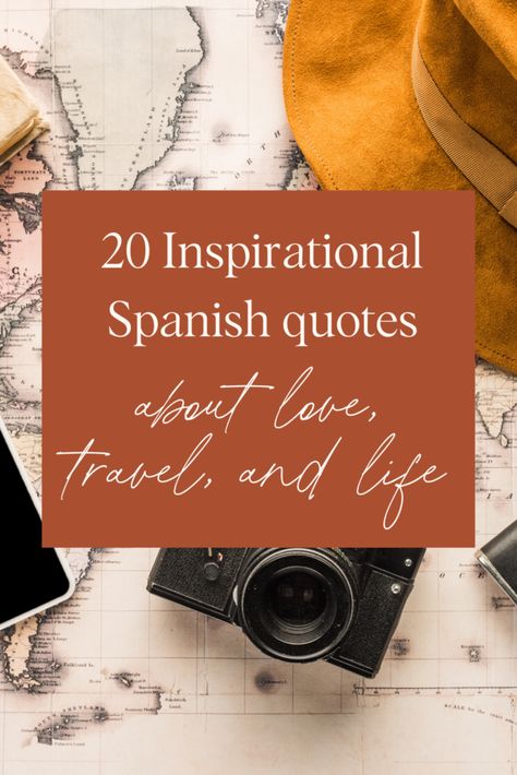 20 Inspirational Spanish Quotes about Travel, Life, and Love Best Spanish Quotes, Inspirational Spanish Quotes, Meaningful Quotes In Spanish, Spanish Quotes About Life, Inspirational Quotes In Spanish, Quotes About Love In Spanish, Life Quotes In Spanish, Quote In Spanish, Spanish Short Quotes