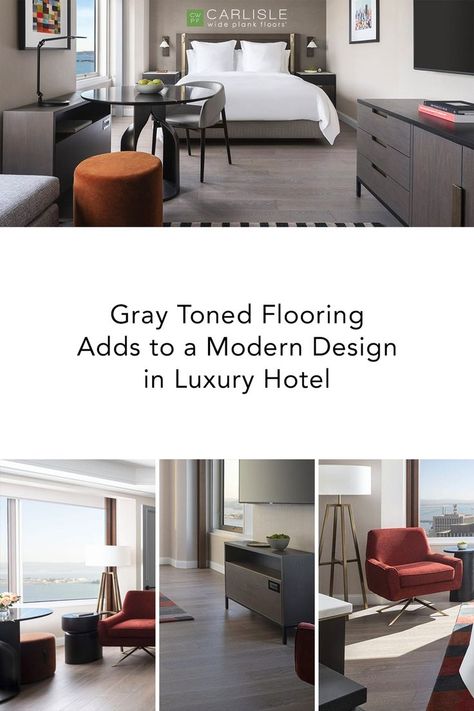 Create a sophisticated harmony of style with gray-toned flooring, by pairing floors from our manhattan and studio collection. #whiteoak #gray #contemporary #manhattan Wide Plank Floors, White Oak Flooring, Luxury Suites, White Oak Floors, Wide Plank Flooring, Oak Flooring, Luxury Suite, Luxury Vinyl Flooring, Wide Plank