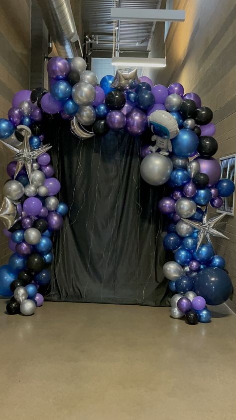 Out Of This World Dance Theme, Space Parade Float Ideas, Out Of This World Homecoming Theme, Space Pep Rally, Out Of This World Decorations, Homecoming Decorations, 8th Grade Dance, Homecoming Themes, Dance Marathon