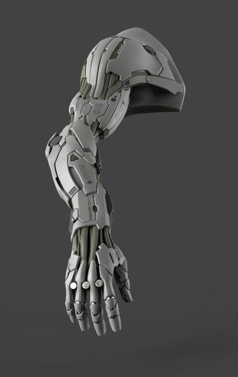 Random Ghost                                                                                                                                                                                 More Body Augmentation Cyberpunk, Cyberpunk Hand Concept Art, Bionic Arm Design, Prosthetic Arm Concept Art, Hand Prosthetic, Robotic Prosthetics, Biomech Tattoo, Bionic Arm, Robotic Hand