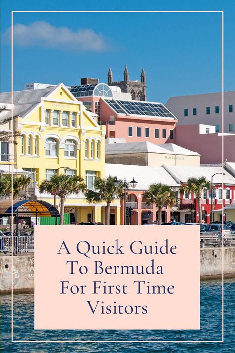 The beautiful island of Bermuda is a pretty unique place to visit. You will find that it is mix of tropical island vibes and British style. There is a lot to see and do on this tiny island, and the beaches alone make it worth a visit. If you are planning a trip to Bermuda or you are thinking about adding it to your bucket list, here is a quick guide to Bermuda for first timers to the island. Bermuda Travel Guide, Bermuda Vacation Outfits, Bermuda Moongate, Bermuda Hotels, Bermuda Vacation, Vacation 2025, Bermuda Island, Bermuda Travel, Bermuda Cruise