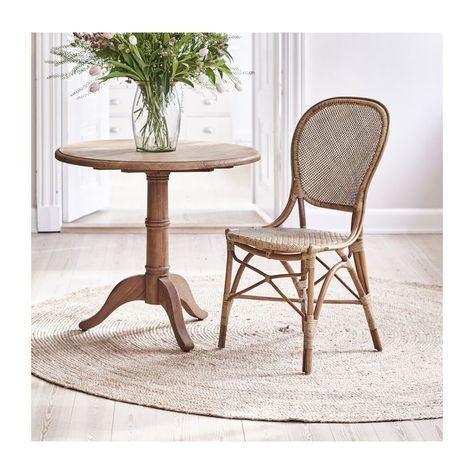 Rossini Originals Rattan Dining Chair White Breakfast Table, Wicker Dining Chairs, Rattan Dining, Rattan Dining Chairs, Solid Wood Dining Chairs, Bistro Chairs, Traditional Furniture, Rattan Chair, Breakfast Table