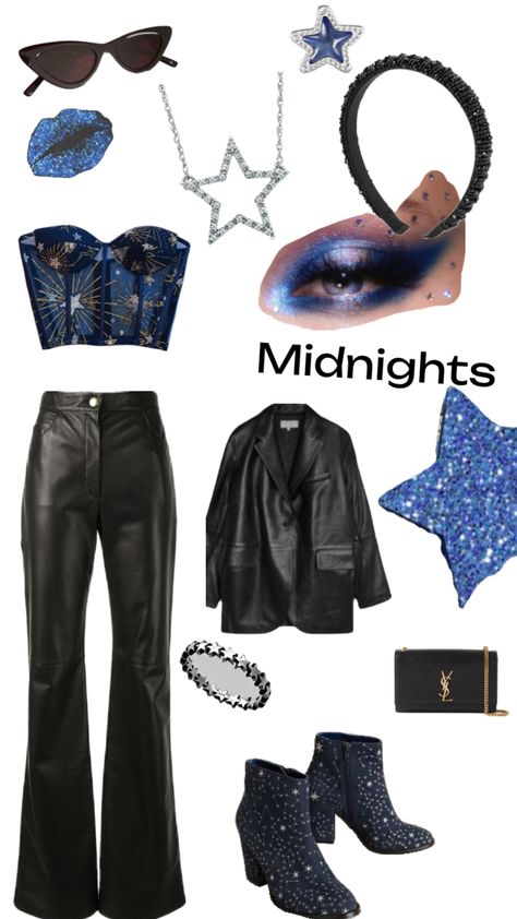 #comp Eras Outfit Inspiration, Midnights Taylor Swift Accesorios, Ears Tour Outfit Ideas Reputation, Midnights Aesthetic Outfit, Midnights Ts Makeup, Outfit For Taylor Swift Concert, Ttpd Taylor Swift Outfits Eras Tour, Bruno Mars Inspired Outfit Women, Ttpd Outfits Eras Tour