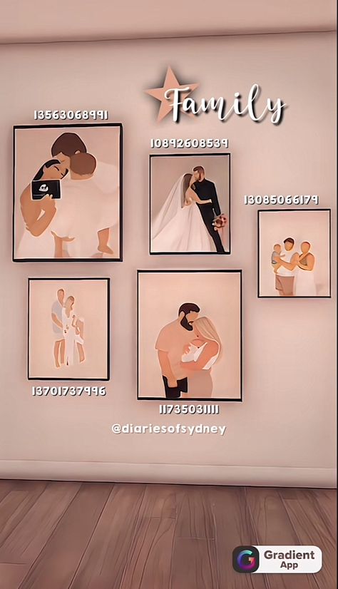 Picture Codes For Bloxburg Family, Family Portrait Bloxburg Codes, Decals Berry Avenue Codes Of Family, Painting Codes For Bloxburg Family, Bloxburg Decals Family Picture, Id Codes Berry Ave Pictures, Family Pictures Codes Bloxburg, Roblox Bloxburg Picture Codes Family, Berry Avenue Codes For Paintings