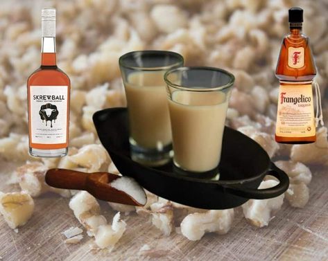 Salted Nut Roll Shot Recipe, Salted Nut Roll Shot, Lemondrop Shot Recipe, Scooby Snack Shot, Salted Nut Roll, Salted Nut Rolls, Peanut Butter Whiskey, Nut Roll, Caramel Rolls