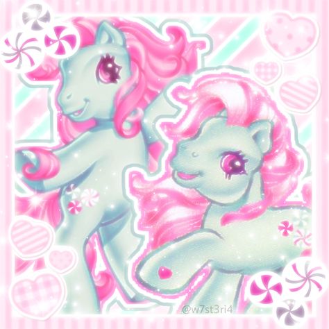 #mlp #mlpg3 #mylittlepony #mylittleponyg3 #minty #mlpminty Minty Mlp, Mlp 2000s, My Little Pony Icon, G3 Mlp, Mlp G3, Mlp Cutie Marks, Mlp G1, Mlp Comics, Vintage My Little Pony