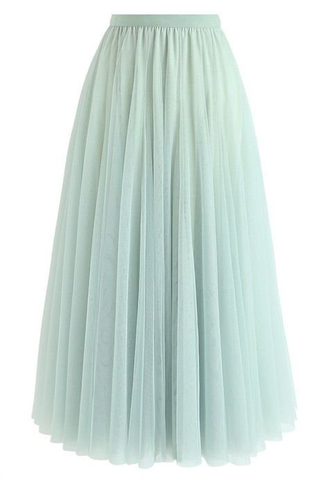 d82118376df344b0010f53909b961db3 Tulle Maxi Skirt, Chiffon Maxi Skirt, Tulle Midi Skirt, 2021 Fashion, Chiffon Maxi, Lace Crop Tops, Green Skirt, Vintage Skirt, Skirt Fashion