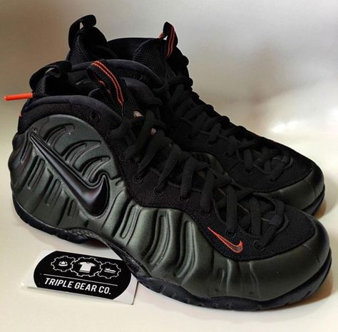 Foams Shoes Nike, Air Foamposite Pro, Foams Shoes, Nike Foamposite, Black Nike Shoes, Kicks Shoes, Shoes World, Nike Air Shoes, Nike Tennis