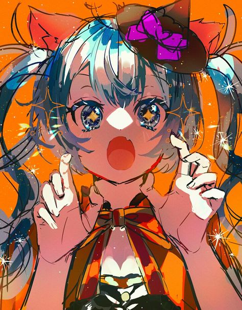 Anime Halloween, Body Reference Poses, Beautiful Music, Kawaii Halloween, Anime Profile, Phone Themes, Hatsune Miku, Pretty Art, Anime Character Design