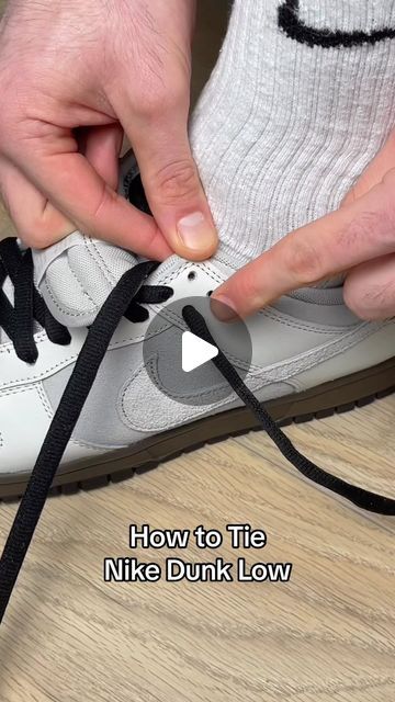 Strapz Premium Sneaker Laces on Instagram: "If you’re not a fan of the reverse lacing method to loose lace your sneakers, then this alternative lacing method is for you! 🤝

Start by classic lacing, then secure the laces behind the tongue by using the extra eyelets on the other side - perfect for loose lacing 👍🏼

Comment below what sneaker and lacing method you want to see next! 👀⬇️

#nike #nikedunk #dunks #dunklow #nikedunklow #howtolacedunks #howtotiedunks #lacingtutorial #shoelacemethod #strapzlaces #shoelaces #sneakers #sneakerlacing #looselace #strapzaglets #sneakerhead" Trainer Laces Ideas, How To Lace Nikes, Loose Lace Shoes, How To Lace Dunks, Nike Shoe Laces, How To Lace Vans, How To Tie Laces, Jordan Lows, Vans Rowley