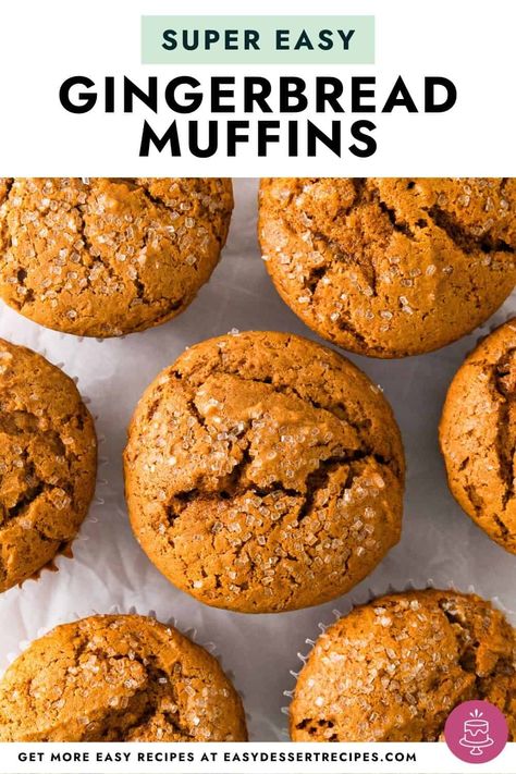 Make tasty muffins to enjoy for breakfast or a snack with this incredible Gingerbread Muffins recipe. They’re full of flavor and perfect to eat during the holidays when spending quality time with family. Healthy Christmas Morning Breakfast, Pumpkin Gingerbread Muffins, Gingerbread Muffins Recipe, Healthy Gingerbread, Pumpkin Gingerbread, Gingerbread Muffins, Snacks Appetizers, Breakfast Muffins, Winter Recipes