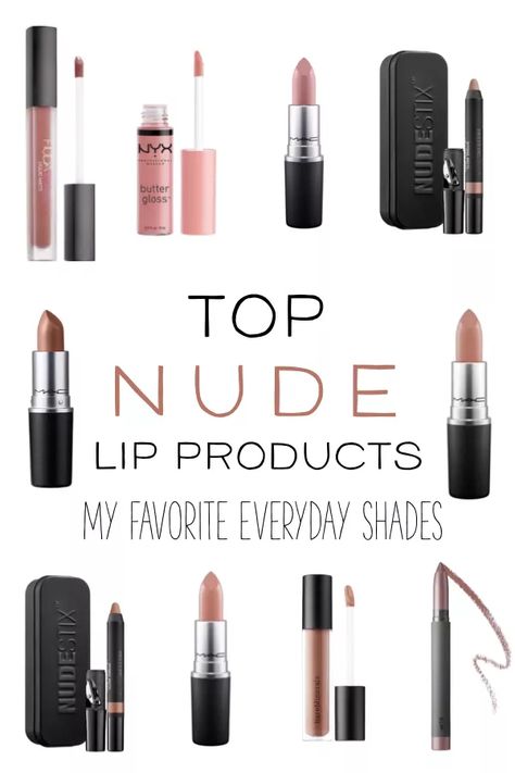 Best Lip Color For Small Lips, Best Everyday Lip Color, Best Nude Lip Combo, Everyday Lip Color, Everyday Lip Combo, Lip Combinations, Lip Gloss Nails, Best Nude Lipstick, Everyday Lipstick