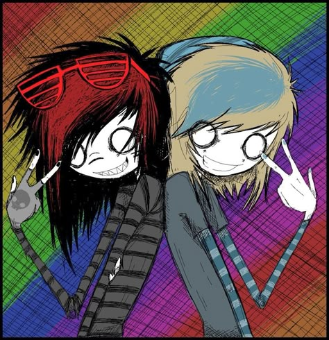 Scene Emo Drawing, 2000s Emo Art, Emo Outfits 2000s, Early 2000s Emo, Scene Emo Art, Scene Kid Art, Scenecore Art, 2000s Scene, 2000s Art