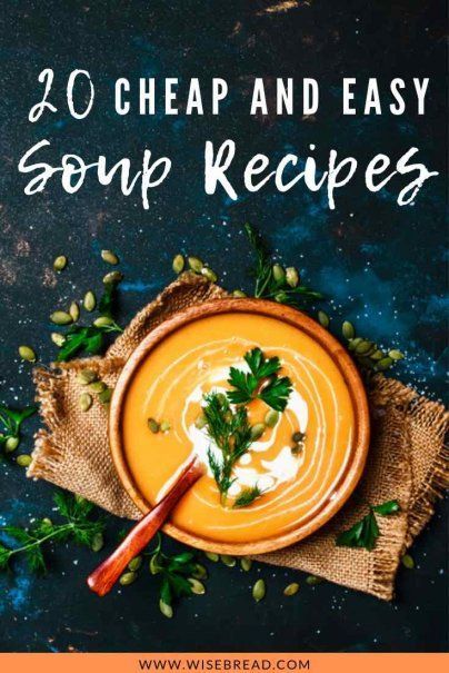 Want to make some frugal meals? We’ve got some cheap and easy soup recipes that are healthy and friendly on the budget! We’ve got some chicken dishes, soups with lots of veggies, we’ll show you how to make some delicious soups that can feed a crowd or a dinner for two! | #frugalmeals #cheapmeals #easyrecipes Cheap Soups For A Crowd, Fire Superpower, Veggies Recipes, Delicious Soups, Chicken Veggies, Budget Meal Planning, Meals Recipes, Recipes For Two, Easy Soup